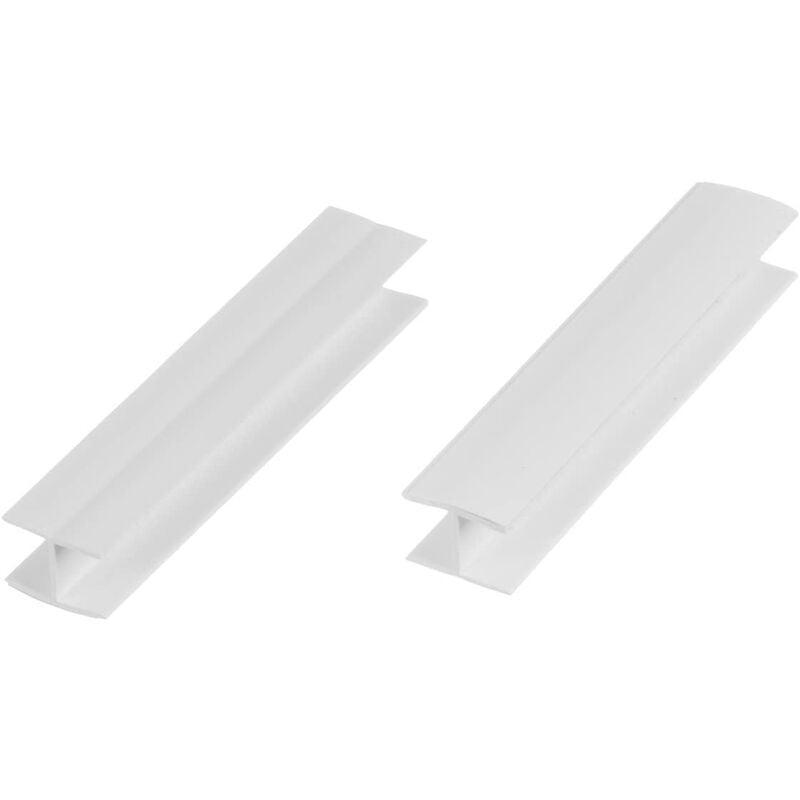 Verbinder Sockelblende Sockelleiste für Einbauküche 150mm Höhe Weiß Hochglanz - HBK15 - Holzbrink