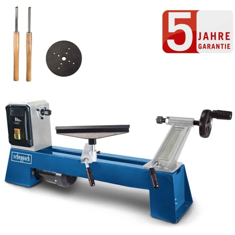 Scheppach - DM500T Drechselbank Drechselmaschine Drehbank 500mm + Zubehör