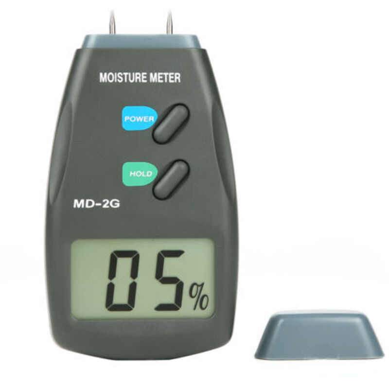 Holzfeuchtemessgerät mit LCD-Bildschirm, Feuchtigkeitsdetektor für Brennholz