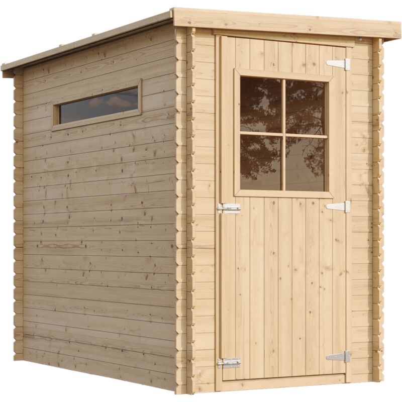 Gartenhaus Holz - Geräteschuppen Holz - Gerätehaus B144xL239xH198 cm/ 2.63 m2 Lagerschuppen für Garten - Fahrrad Schuppen - Gartenhäuser &