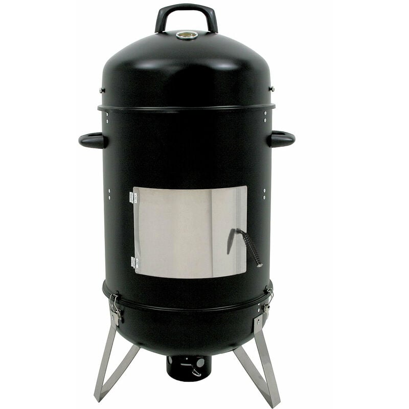 Räuchertonne Hickory ø 46 cm Räucherofen Holz, Smokertonne - Bbq-toro