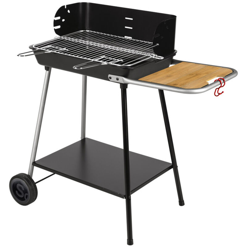 Holzkohlegrill 54,5x38,5 cm mit wagen - Somagic - 37533700f