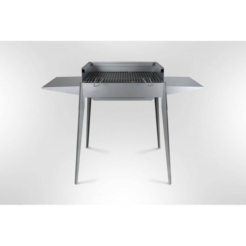 El Gaucho - Holzkohlegrill in Edelstahl Asado