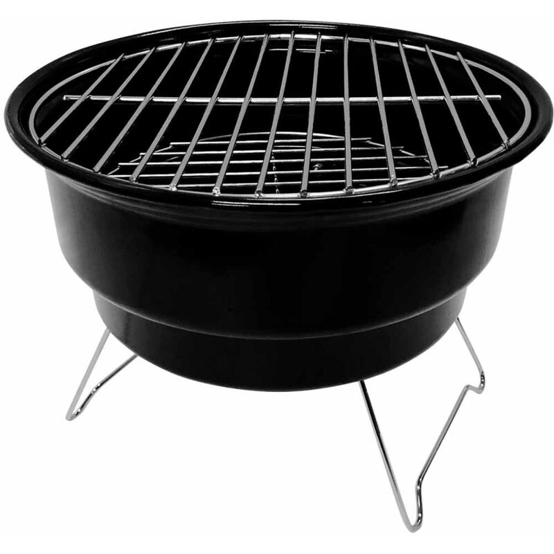Orion91 - Holzkohlegrill mit Marjal Black Isoliertasche Ø26,5x22,5cm 7house