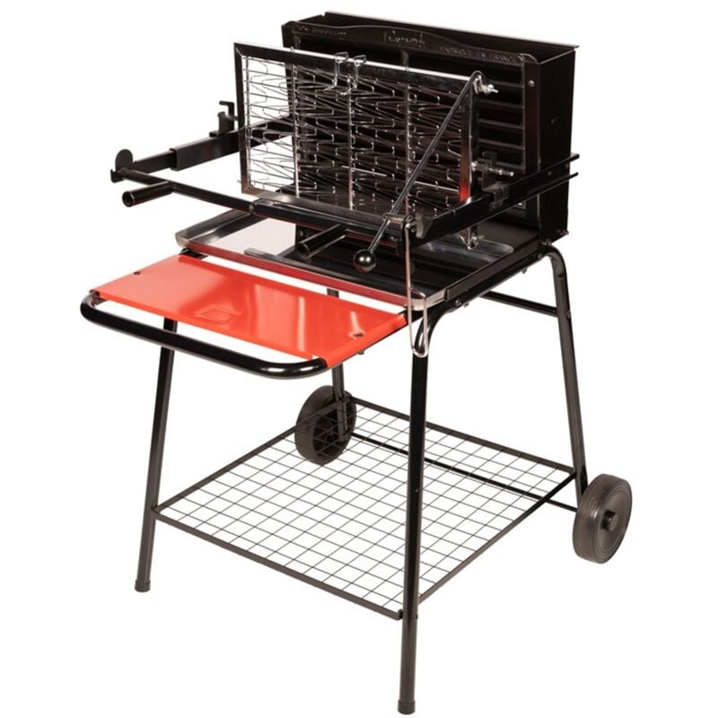 Holzkohlegrill mit vertikalem Feuerraum raymond