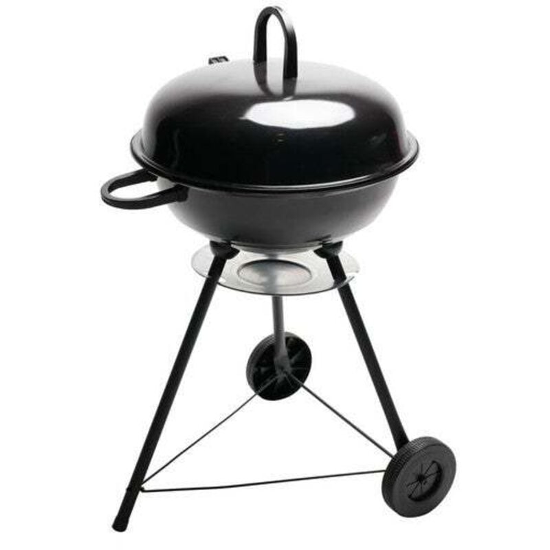 Holzkohlegrill, Schwarz Centrale Brico