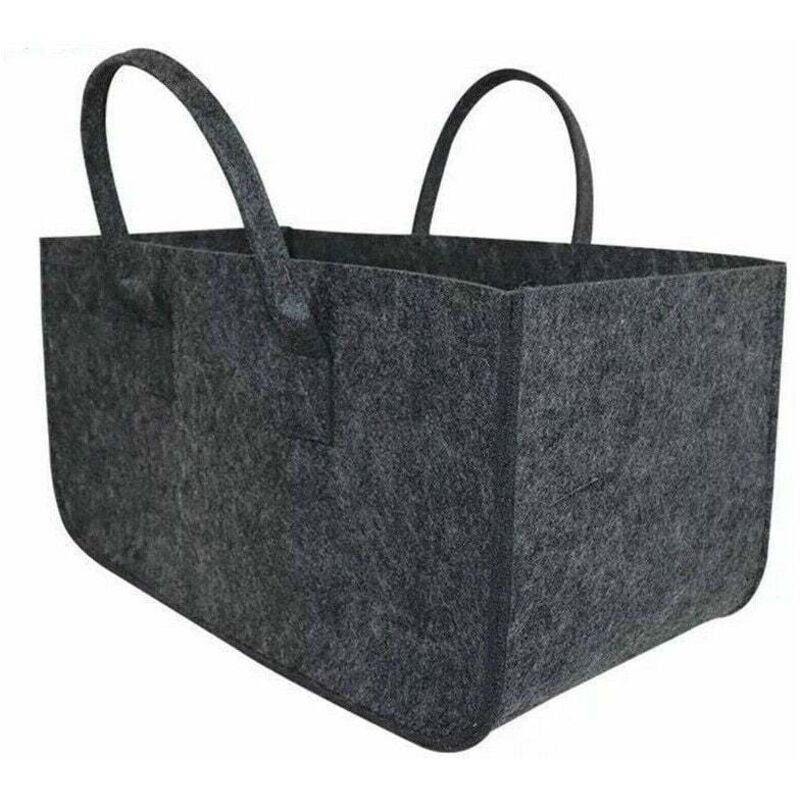 Holzkorb und Holztasche Brennholz-Holztrger aus Segeltuch, Kaminholz-Tragetasche, extra groer Brennholzhalter, Brennholzkrbe f��r den Innenbereich,