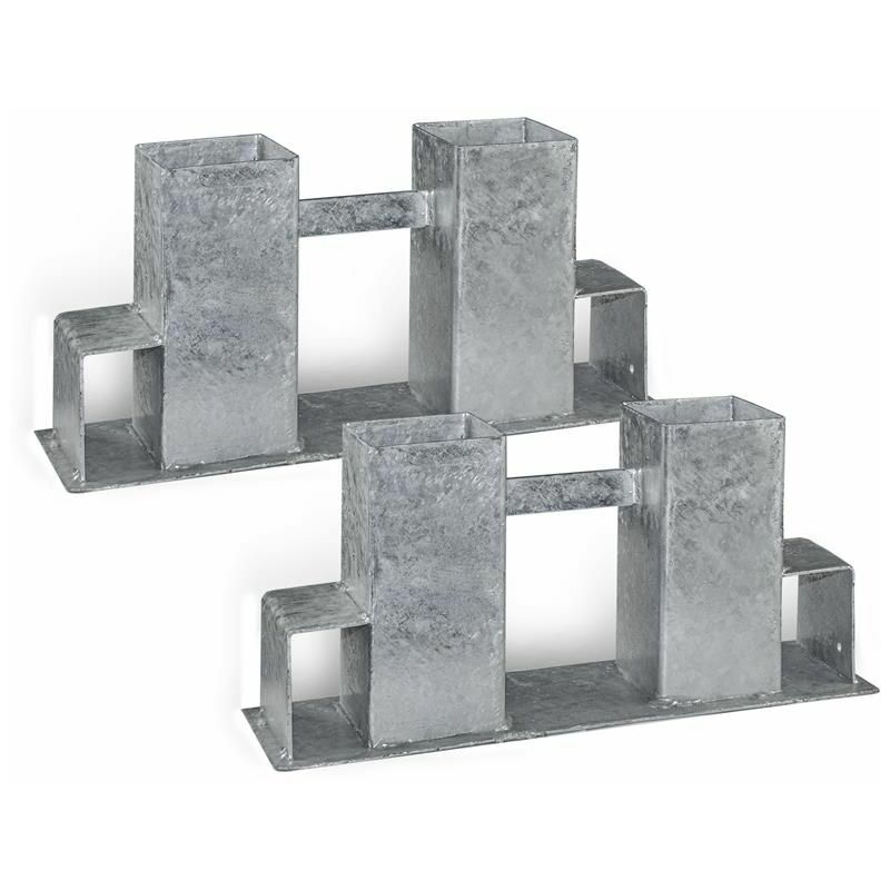 Estexo - Stapelhilfe Brennholz Holzstapelhilfe Holzstapelhalter Kaminholz feuerverzinkt