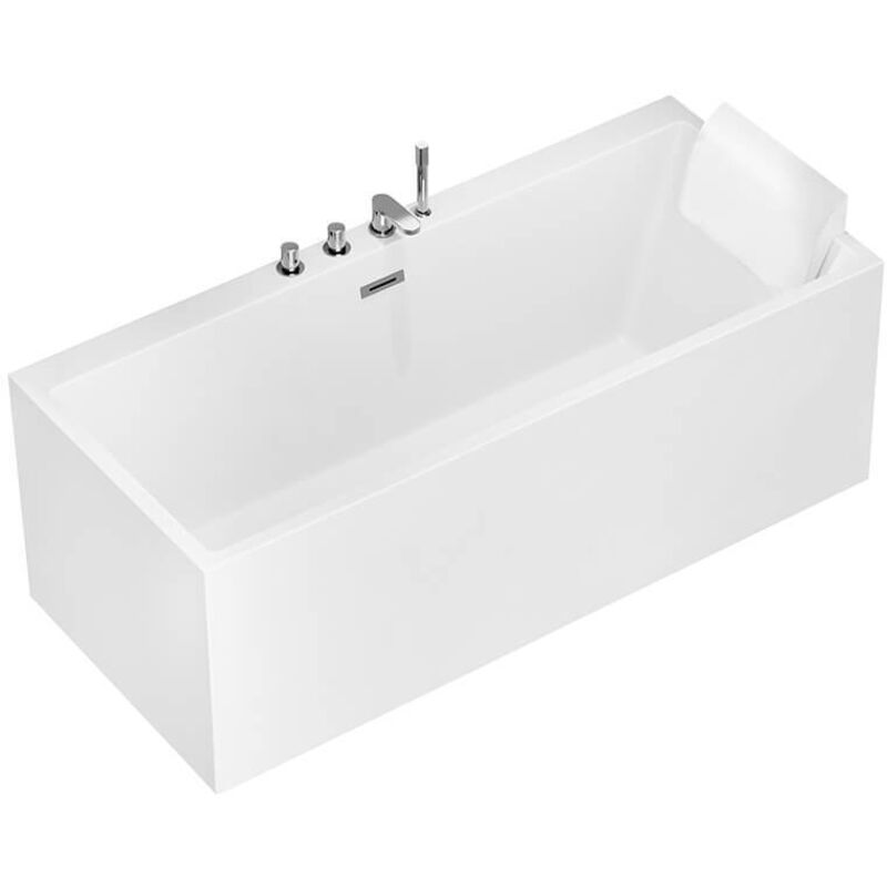 Home Deluxe - Badewanne amber - 170 x 58 x 80 cm Acryl-Badewanne, Whirlpool, Spa