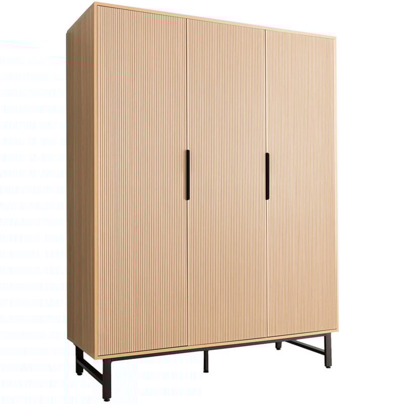 Kleiderschrank nyla - 150 x 200 cm Kleiderschrank, Schrank, Kleiderschrank groß, - Home Deluxe