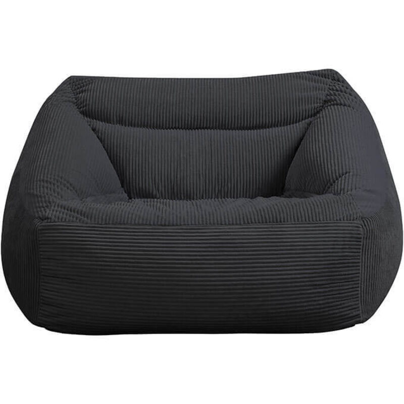 Home Deluxe - Sitzsack Sessel cozy Farbe: Anthrazit Sitzsack Hocker Polstersessel Loungesessel