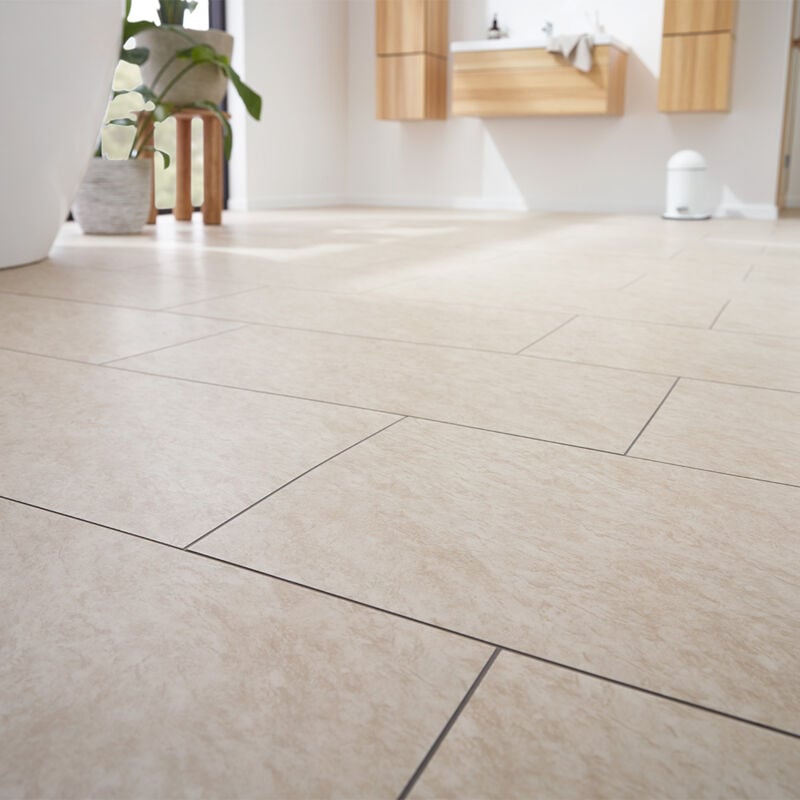 HOME DELUXE - Vinylboden – 1m² – selbstklebend - V11 Traventin I Designboden Selbstklebend Laminat Klebevinylboden Bodenbelag Laminat Fußboden