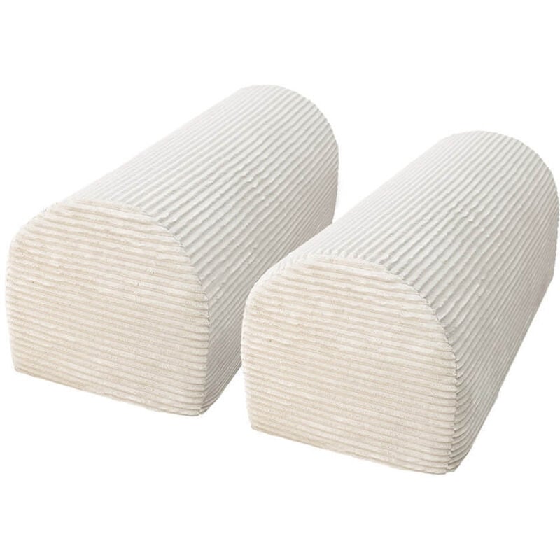 HOME DELUXE Zubehör Spielsofa LIV Cord Beige - Halbrunde Kissen I Kindersofa, Zubehör Kindermöbel, Zubehör Spielsofa Kinderspielsofa, Spielsofa mit