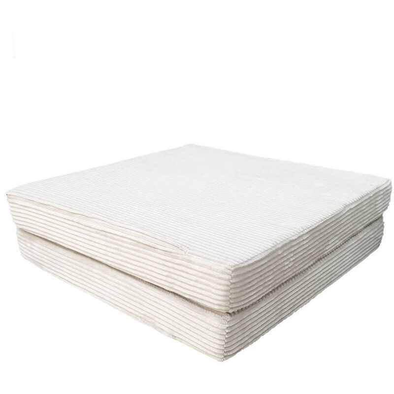 HOME DELUXE Zubehör Spielsofa LIV Cord Beige - Kleine Matratze I Kindersofa, Zubehör Kindermöbel, Zubehör Spielsofa Kinderspielsofa, Spielsofa mit