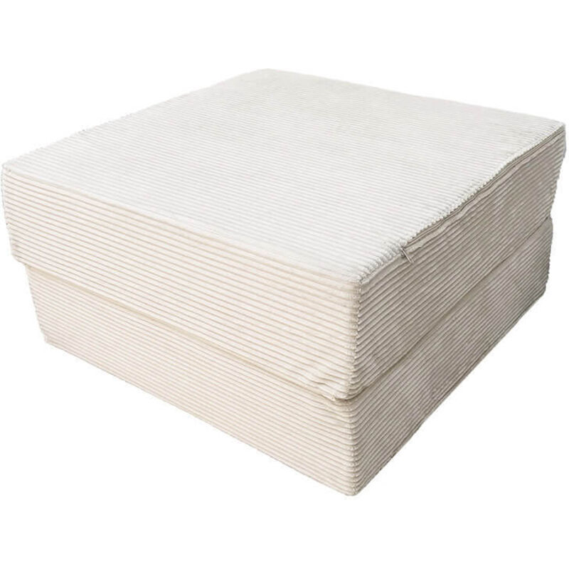 HOME DELUXE Zubehör Spielsofa LIV Cord Beige - Große Matratze I Kindersofa, Zubehör Kindermöbel, Zubehör Spielsofa Kinderspielsofa, Spielsofa mit