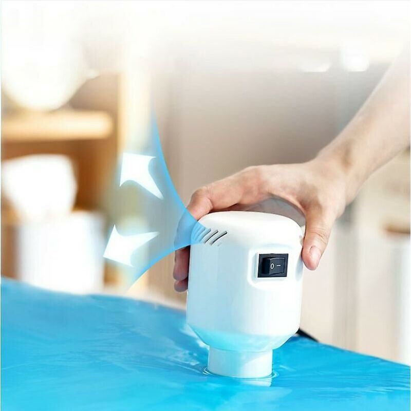 Hklffja - Home Vakuumpumpe Elektrische Pumpe Reise Kleidung Aufbewahrungstasche Elektrische Versiegelungsmaschine