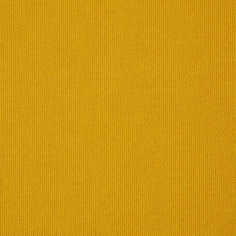 Einfarbiger Baumwollstoff senfgelb – Meterware, 150 cm breit - Homescapes