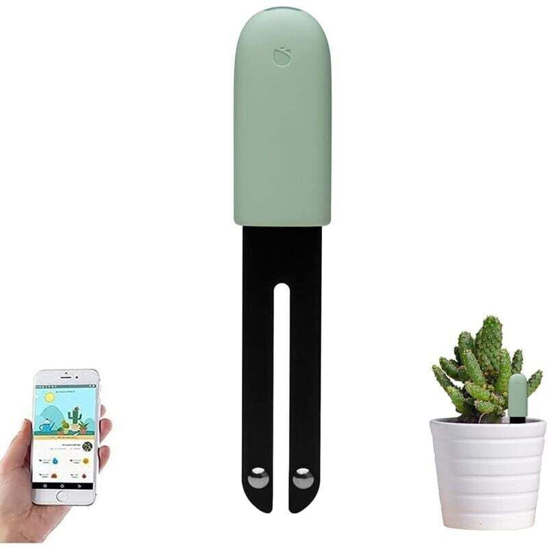 XVX - Hop 1 Bodentestersensor, (Green1PCS) Pflanzenfeuchtigkeitsmesser Boden, intelligentes Pflanzenhygrometer, automatische Überwachung von