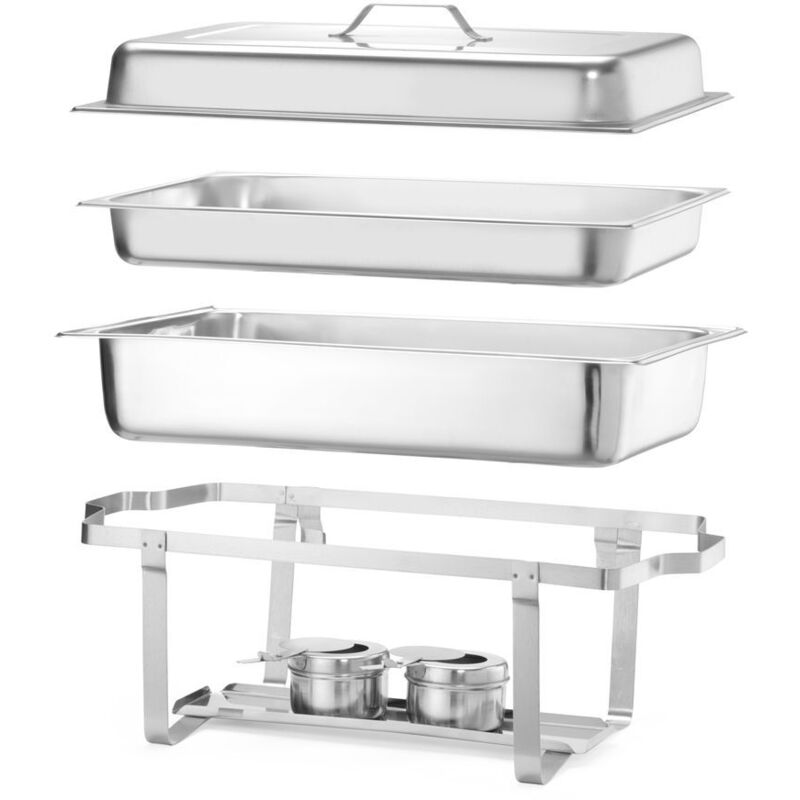 Chafing Dish Gastronorm 1/1, Kitchen Line, 9L, 600x358x(H)295mm - Hendi