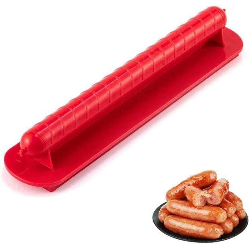 Hot Dog Schneider, Hot Dog Schneider für die Küche, Wurstschneider für Zuhause, Restaurant, Grill, Currywurst