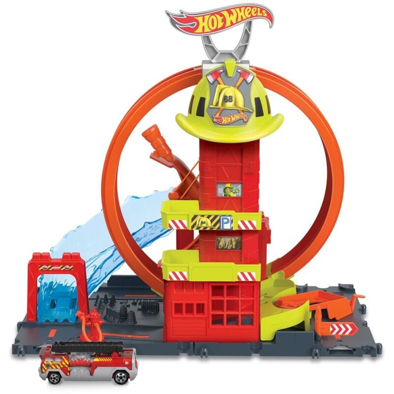 Hot Wheels City Super Fire Station
