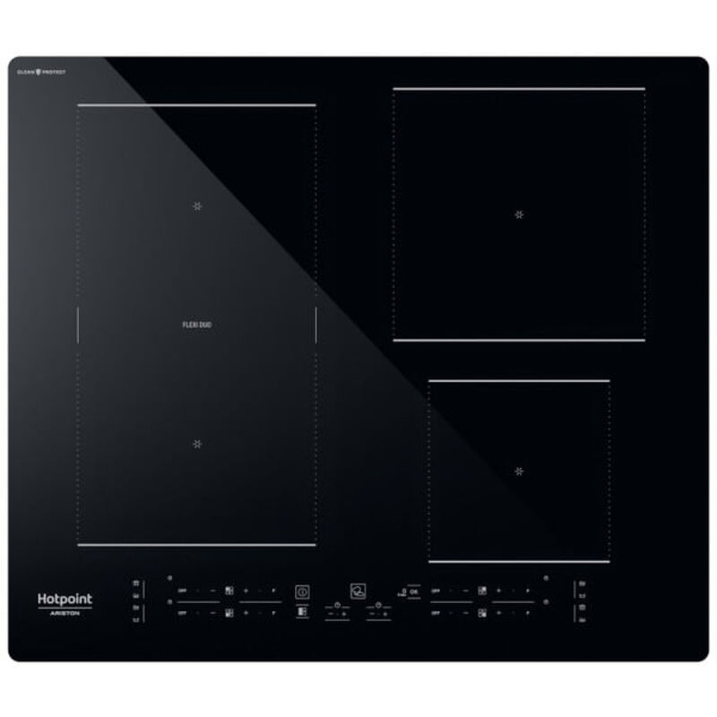 Hotpoint HB 4860C CPNE Schwarz Integriert 59 cm Mit Induktionskochfeld de 4 Zone(n)