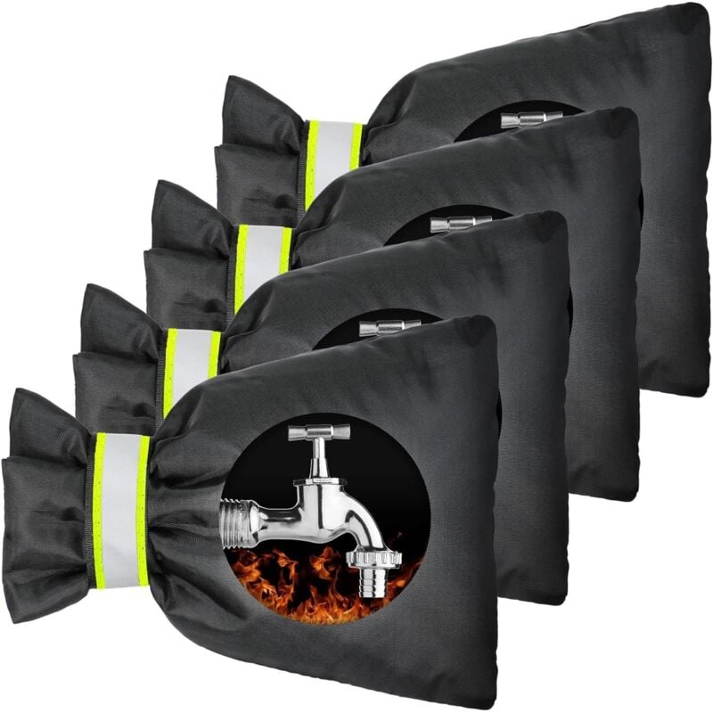 Housse de protection réfléchissante pour robinet d'extérieur Amazon, housse d'hiver anti-givrage, housse antigel, rangement anti-poussière