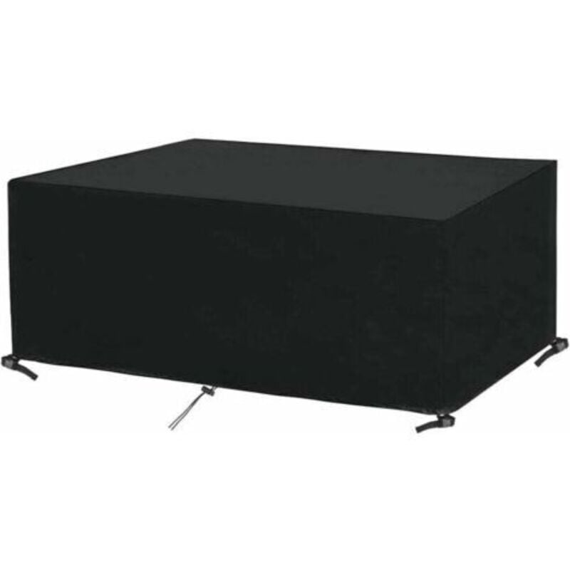 Rechteckige Gartentischabdeckung Schutzhülle für Gartenmöbel Wasserdichte Schutzhülle für Gartenmöbel Wasserdichte Schutzplane Oxford-Gewebe (170 x