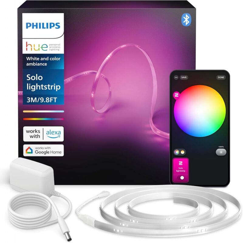 Hue Hue Lightstrip Solo (3m), weiß