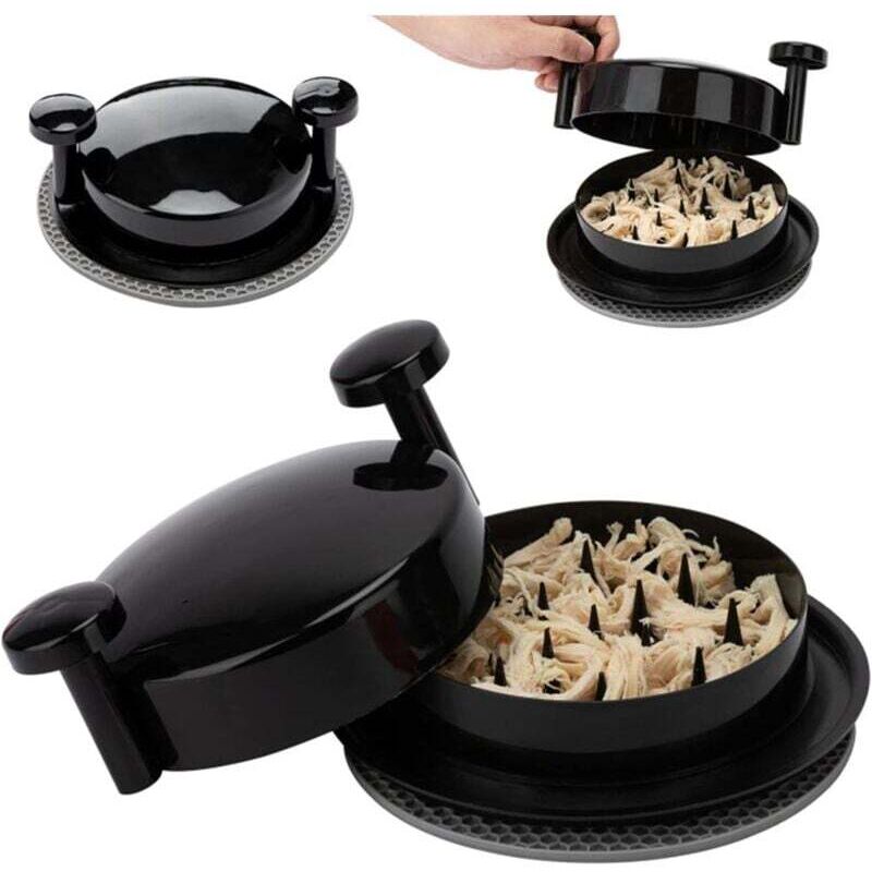 Hühnerfleischwolf, Fleischwolf, Fleischwolf mit Griff und rutschfester Unterseite, geeignet für zerkleinertes Schweinefleisch, Rindfleisch,