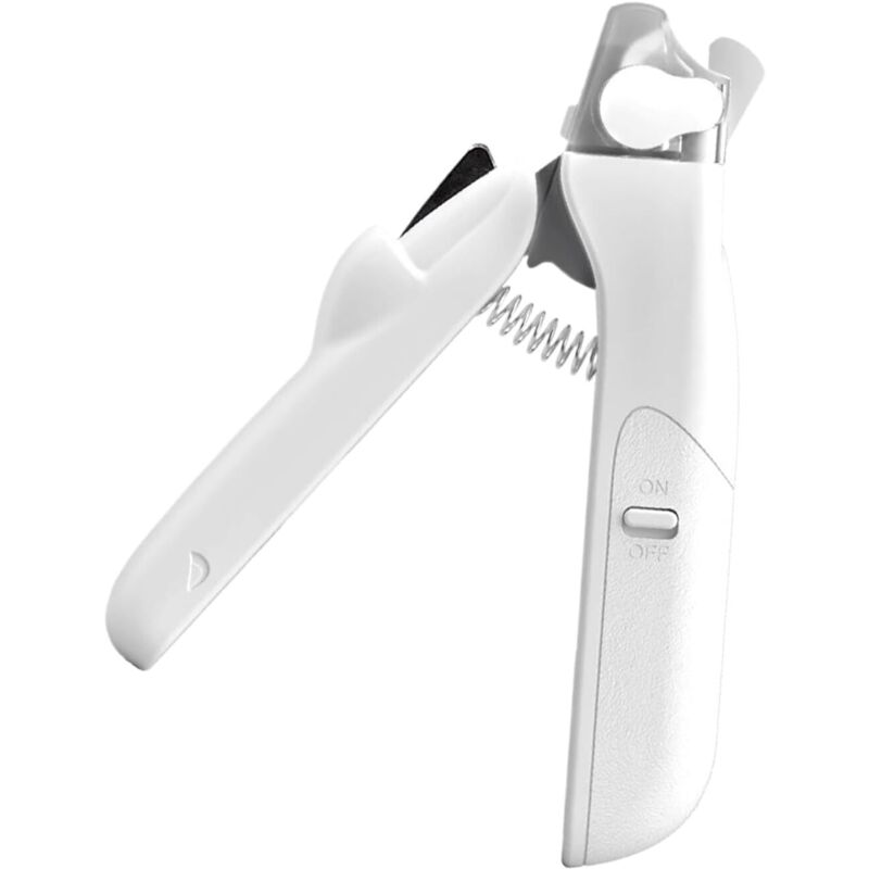 Hunde Krallenschere,Edelstahl Pflege Zubehör Mit LED Licht Welpenkrallenschneider - Für Kaninchen Dackel Krallen Und Zehennagel Schneiden Pflege