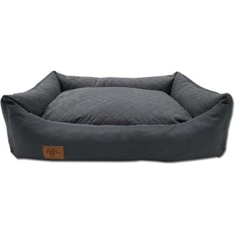 Viking Choice - Hundebett anthrazit 100x70 cm - waschbares Hundekissen - wasserdichtes Hundebett