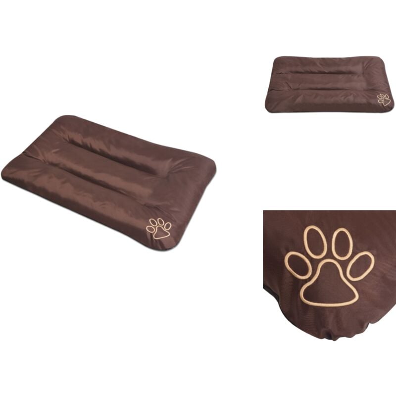 Hundebett Größe xxl Braun - Hunde Bett - xl Hundebett - xxl Hundebett - pu Beschichtete Liegefläche - Wasserabweisendes Hundebett