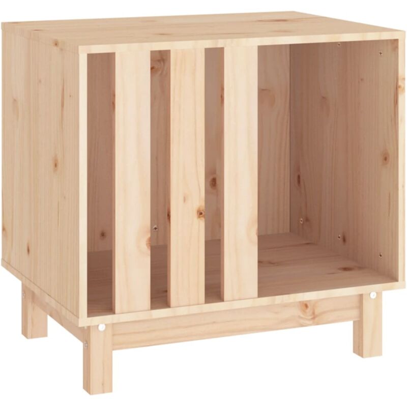 Hundehütte 60x45x57 cm Massivholz Kiefer - Vidaxl