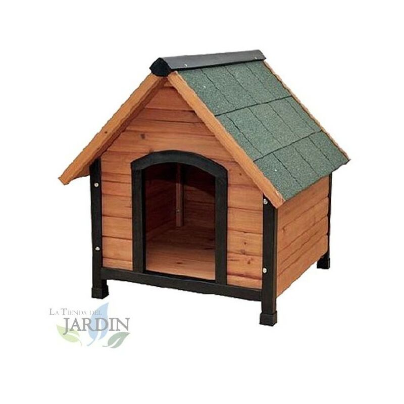 Hundehütte aus Holz 77x88x79 cm