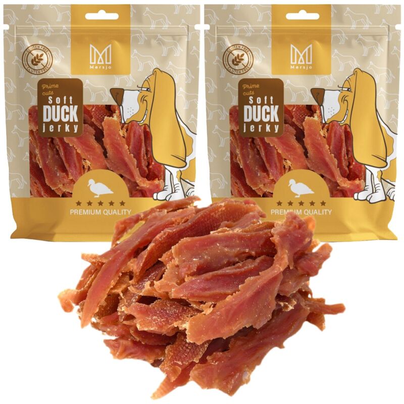 Hundeleckerli – Getrocknete Mersjö-Entenbrust 1 kg