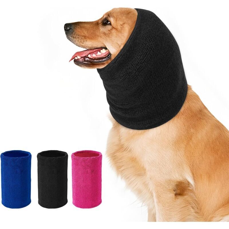 Hundeohrenband, Hundeohrenschützer, Lindert Angstzustände bei Haustieren, Lärmreduzierung, Beruhigt die Ohren bei Donner, Blitz, Feuerwerk, Baden
