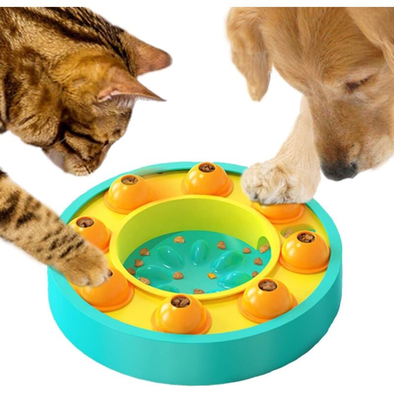 Puzzle-Hundespielzeug, Hundenapf für kleine mittelgroße Hunde, Futternapf für Hunde, Welpen, interaktives Spielzeug für Hunde und Katzen,
