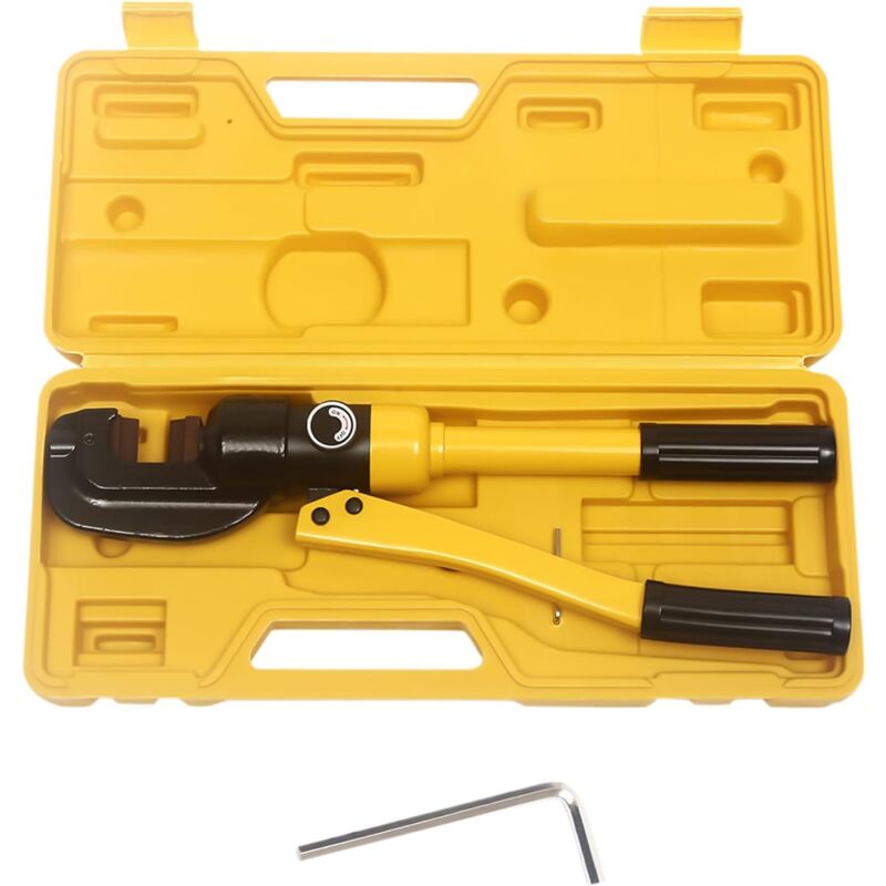 Hydraulischer Bolzenschneider 4-22 mm Stahlgerüstschneider Handschneider Schneidet durch Ketten, Vorhängeschlösser, Gitter