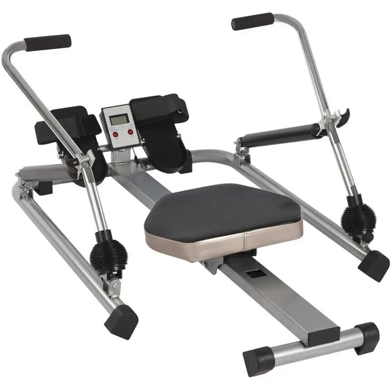 Hydraulisches Rudergerät Klappbares Cardio-Trainingsgerät Fitness 120 kg