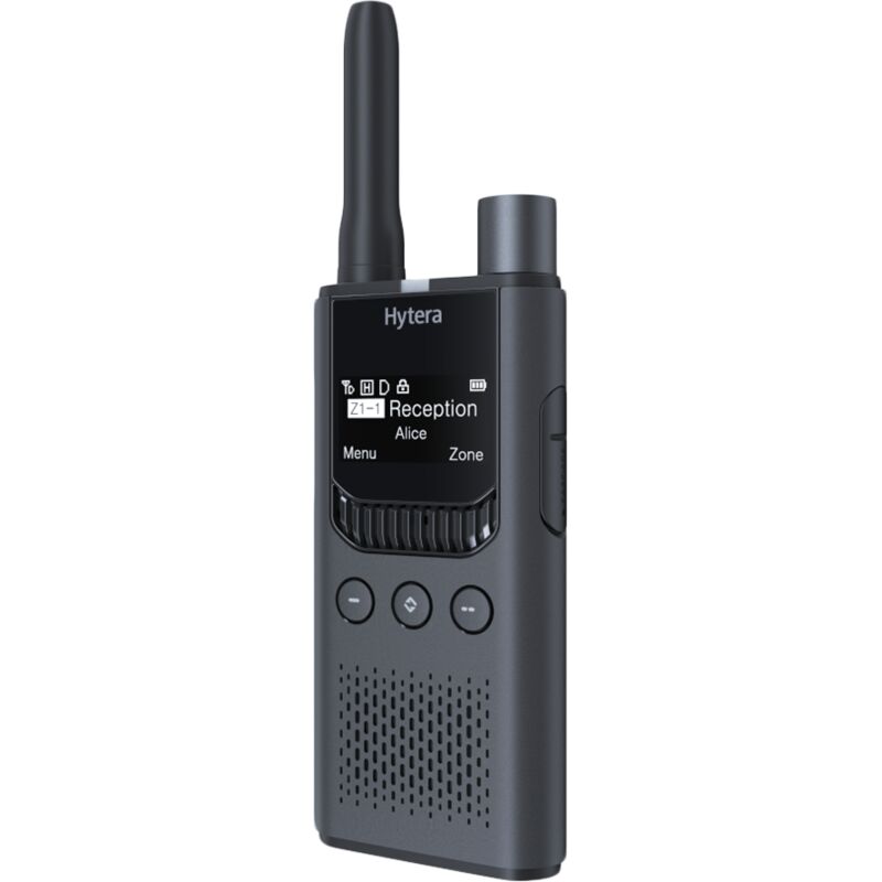 HYTERA DMR+Analog-Funkgerät HYT-S35, PMR446-446 MHz, 2200 mAh, BT V 5, Grau