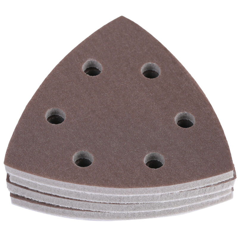 Hyuduo 4er-Pack Schwamm-Schleifpapierblätter – Langlebig und komfortabel zum Polieren von Handyhüllen und lackierten Oberflächen, 6 Löcher (1800-2000)