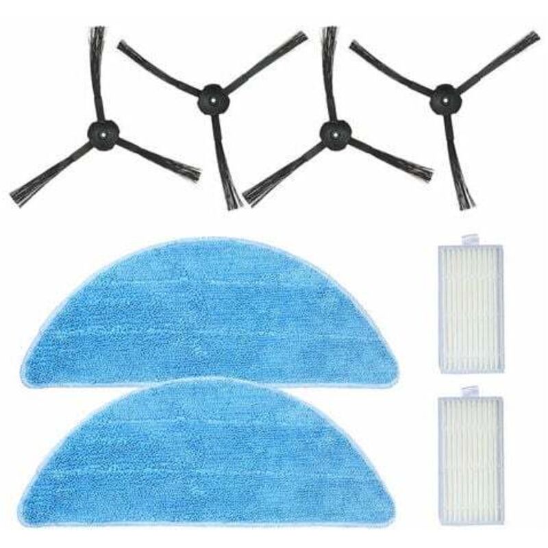 ILIFE 8-teiliges Staubsauger-Zubehör-Set, geeignet für ILIFE V5S/V3S/V3/V5 Pro Roboter-Staubsauger-Zubehör, Set
