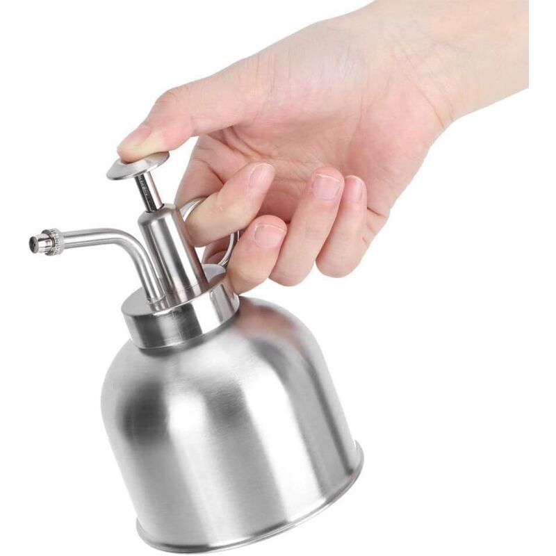 Indoor-Sprühgerät – Ein klassisches Sprühgerät aus Metall im Retro-Stil mit Pumpfunktion, geeignet für Pflanzen, Blumen, Orchideen und Bonsai