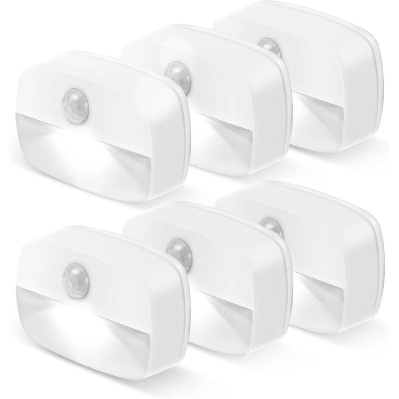 Induktions-Nachtlicht für den Innenbereich, batteriebetriebenes Klebe-Nachtlicht, geeignet für Flure, Treppenhäuser, Badezimmer, Kleiderschränke und