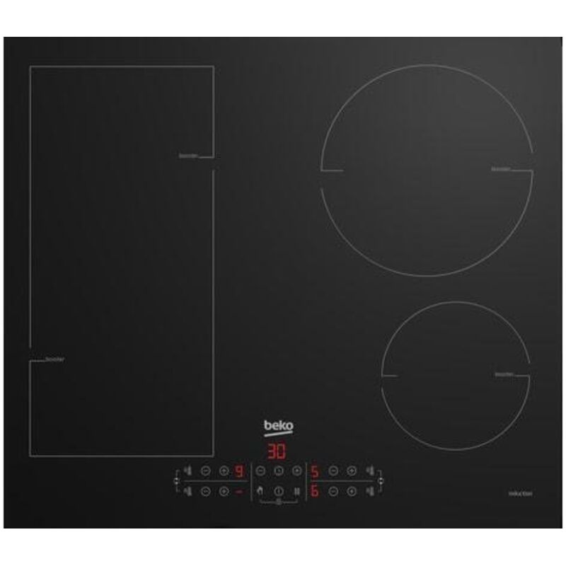 Kochfeld Beko HII64203FMT schwarz 60 cm 7200 W