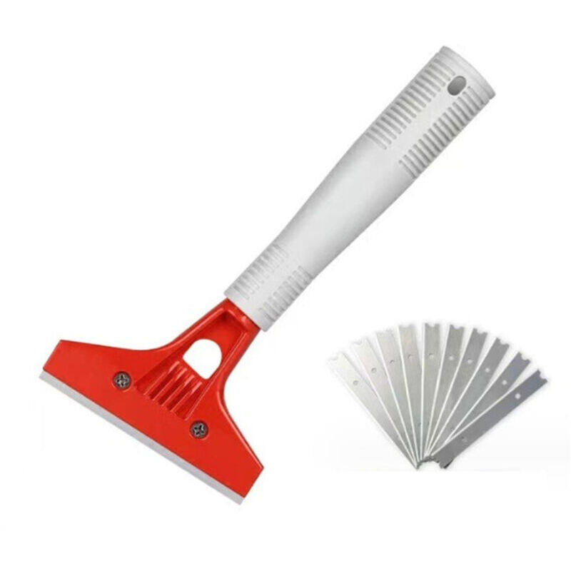 Industrieschaber mit 10 Klingen, Plancha-Schaber für Tapeten, Glasschaber, für Klebstoffe, Fensterfliesen, Auto, Spiegel, Reinigung