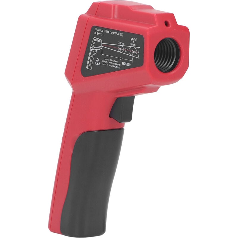 Infrarot-Thermometer mit hintergrundbeleuchteter LCD-Anzeige, berührungsloses Temperaturmessgerät für Kühlschränke mit Motoren