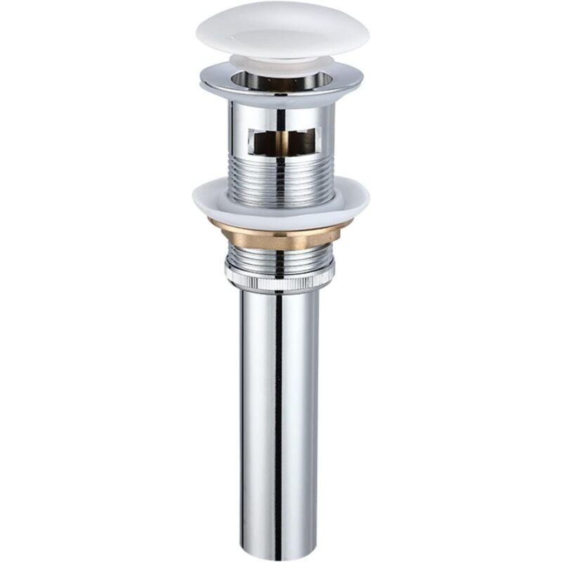 Badezimmer-Waschbecken-Abfluss, Badezimmer-Waschbecken-Abfluss-Set, Badezimmer-Waschbecken-Abfluss, Messing, Waschbecken-Abfluss mit Überlauf und