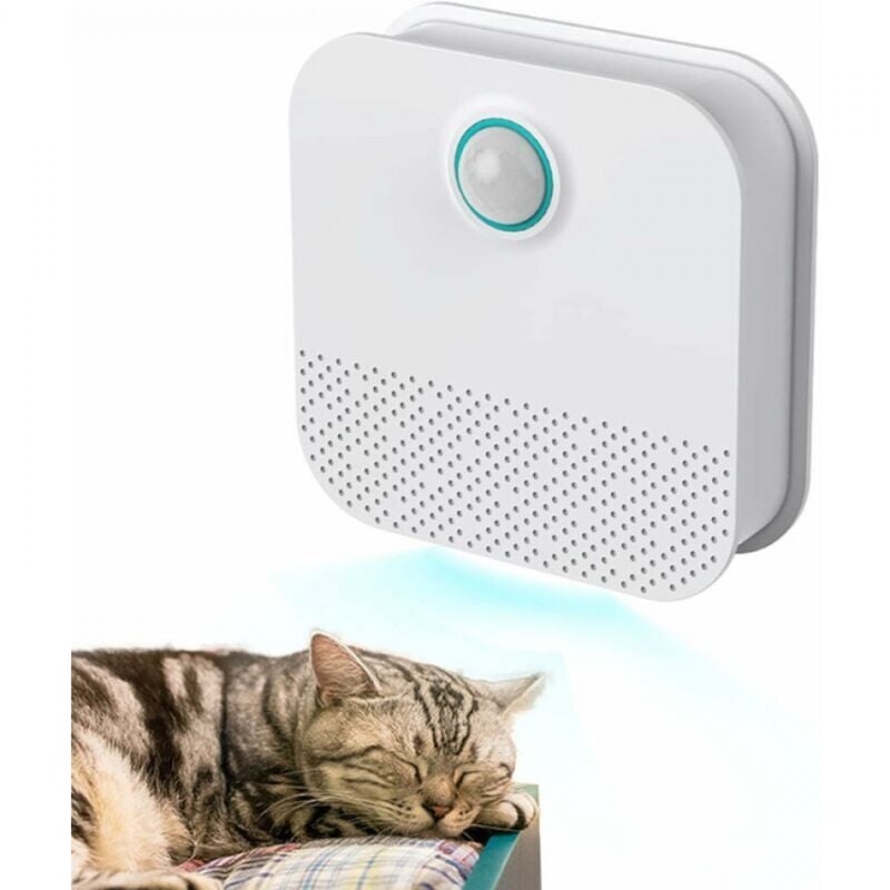 Intelligenter Luftreiniger für Haustiere und Katzen, USB-Ladefunktion, Katzenstreu-Deodorant, Hunde-Deodorant, Mini-Luftreiniger, einfach zu
